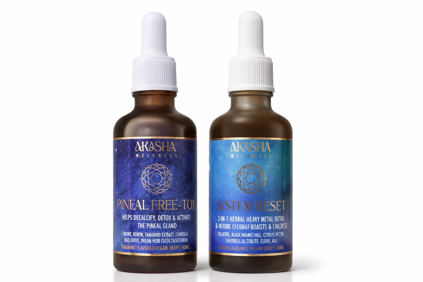 Total Reset Bundle - System Reset  Heavy Metal & Parasite Cleanse & Pineal Free-Tox