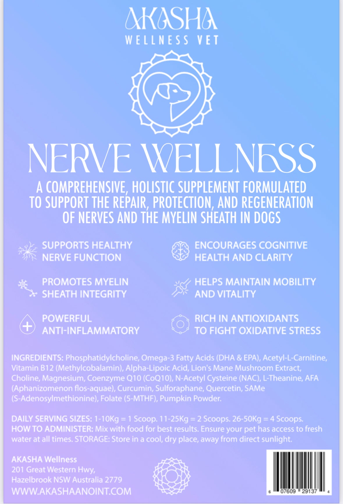 Nerve Wellness - Nerve Supplement for Dogs