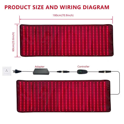 Red Light Therapy Full Body Mat