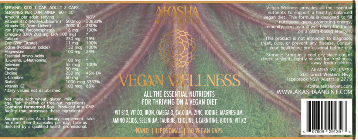 Vegan-supplement-b12-iron-aminos-omega-3-zinc-k12-biotin-l-carnitine-selenium-taurine-vegan