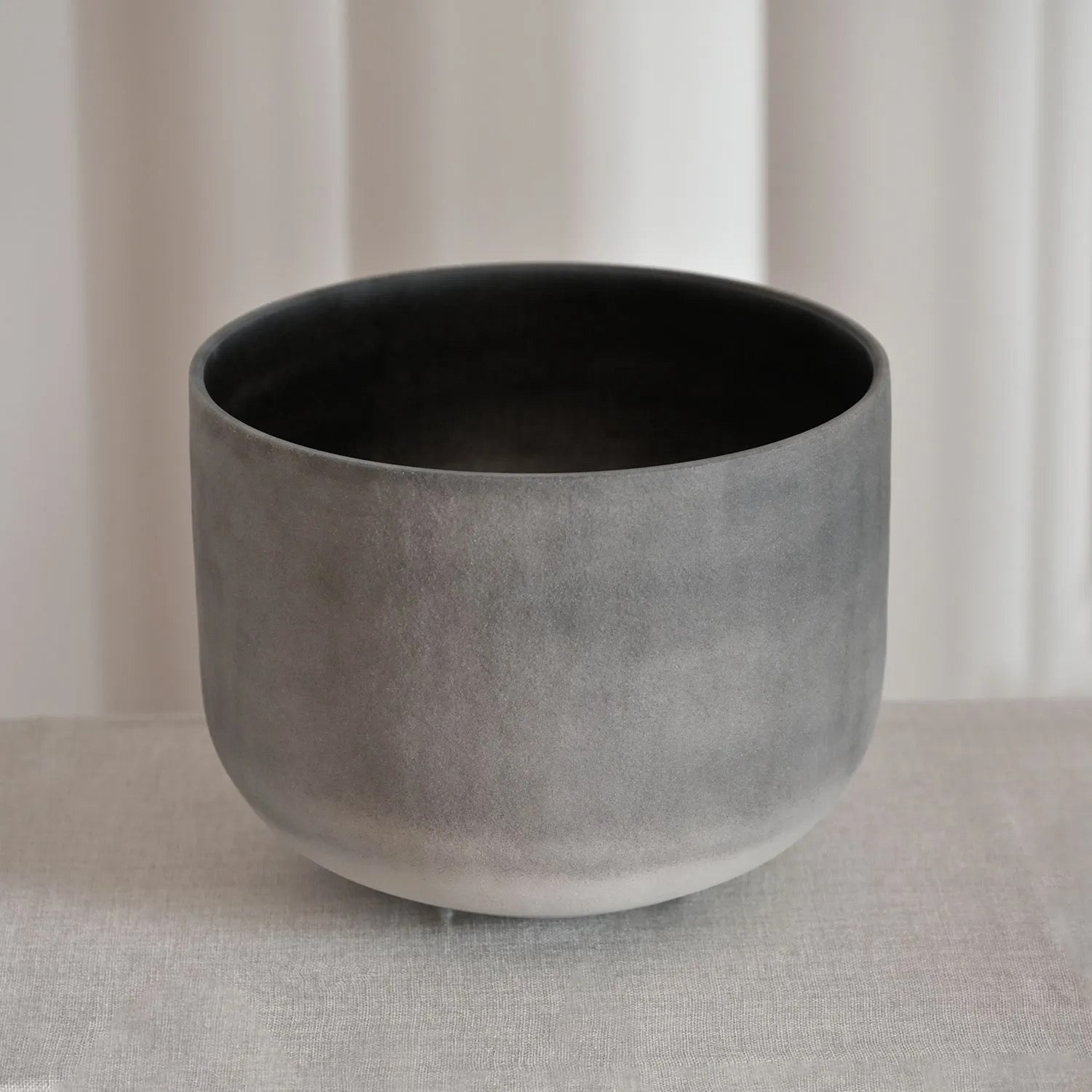 akasha obsidian infused singing bowl